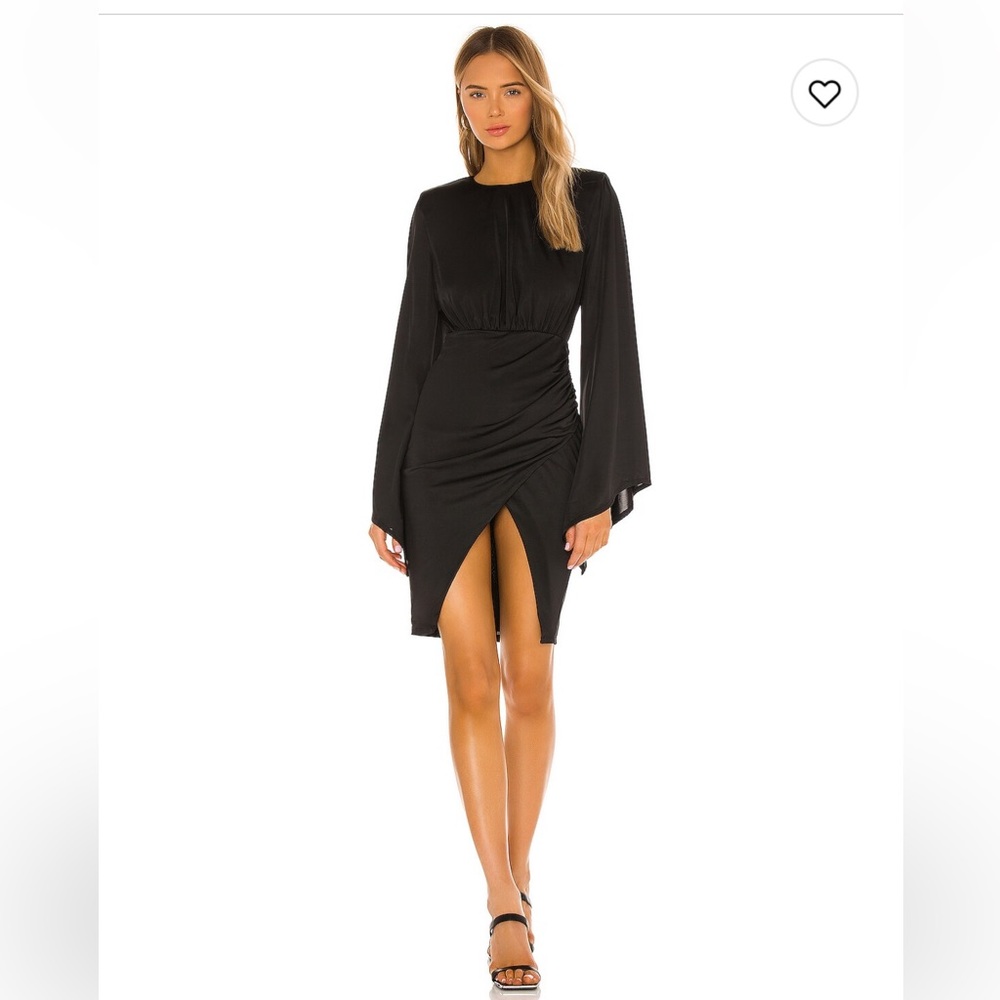 Michael Costello x Revolve Black Dress